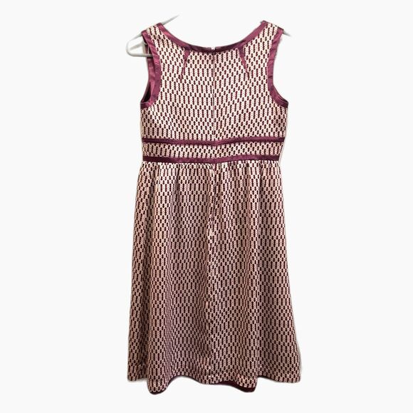 PROENZA SCHOULER For Target Purple White Empire Silk Mini Dress  Women's Size 1 - Picture 6 of 9